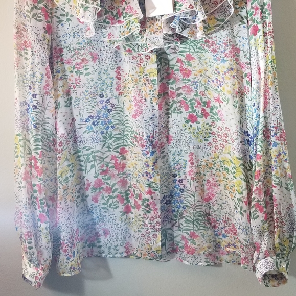 Giambattisti Valli Floral Runway Blouse - NWT - Picture 2 of 8